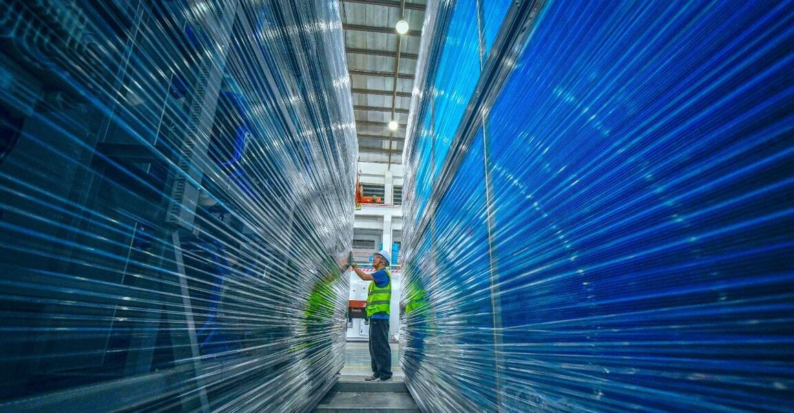 GUANGZHOU JETEX-LLOYD'S MACHINERY LTD productielijn van de fabrikant