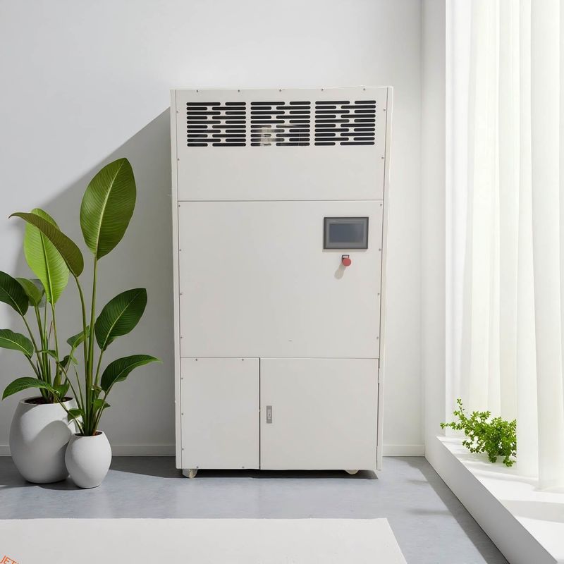 Indoor Vertical Cleaning Ahu With EC Fan 35% Energy Savings Esay Installation